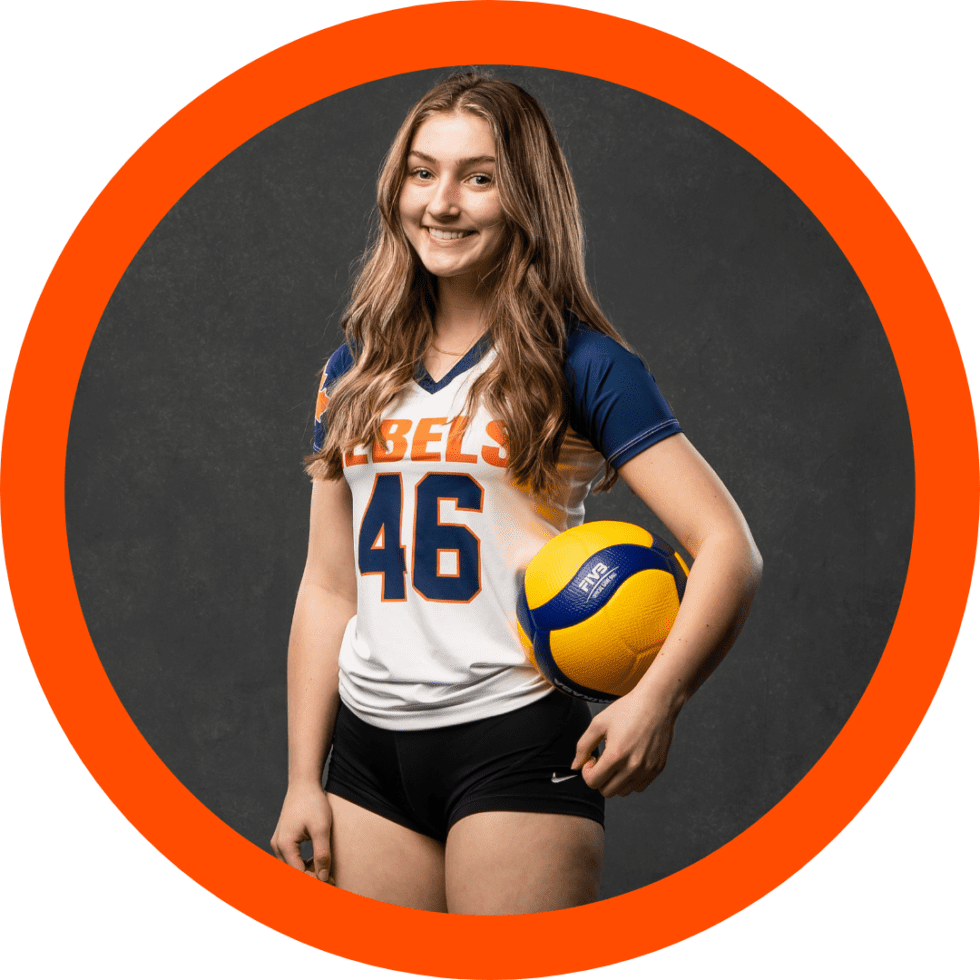 Ava Women's Volleyball Libero/Setter 2023 Six Pack Recruiting Sports