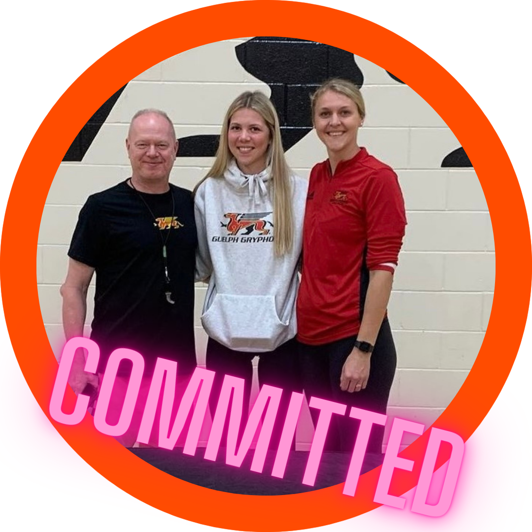 Sloane Fortin Right side hitter Class of 2024 Committed Guelph University Usports