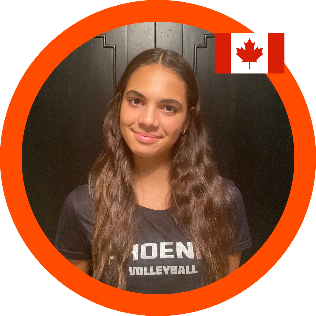 Sol Henson Indoor Volleyball Outside Hitter Class of 2025 Six Pack Recruiting Sports Team Canada