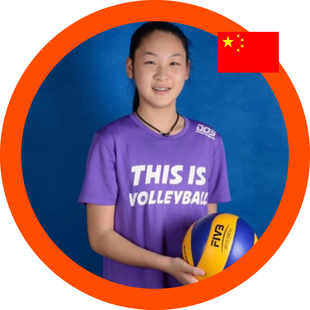 Jingyu Zhang Class of 2026 setter international athlete china