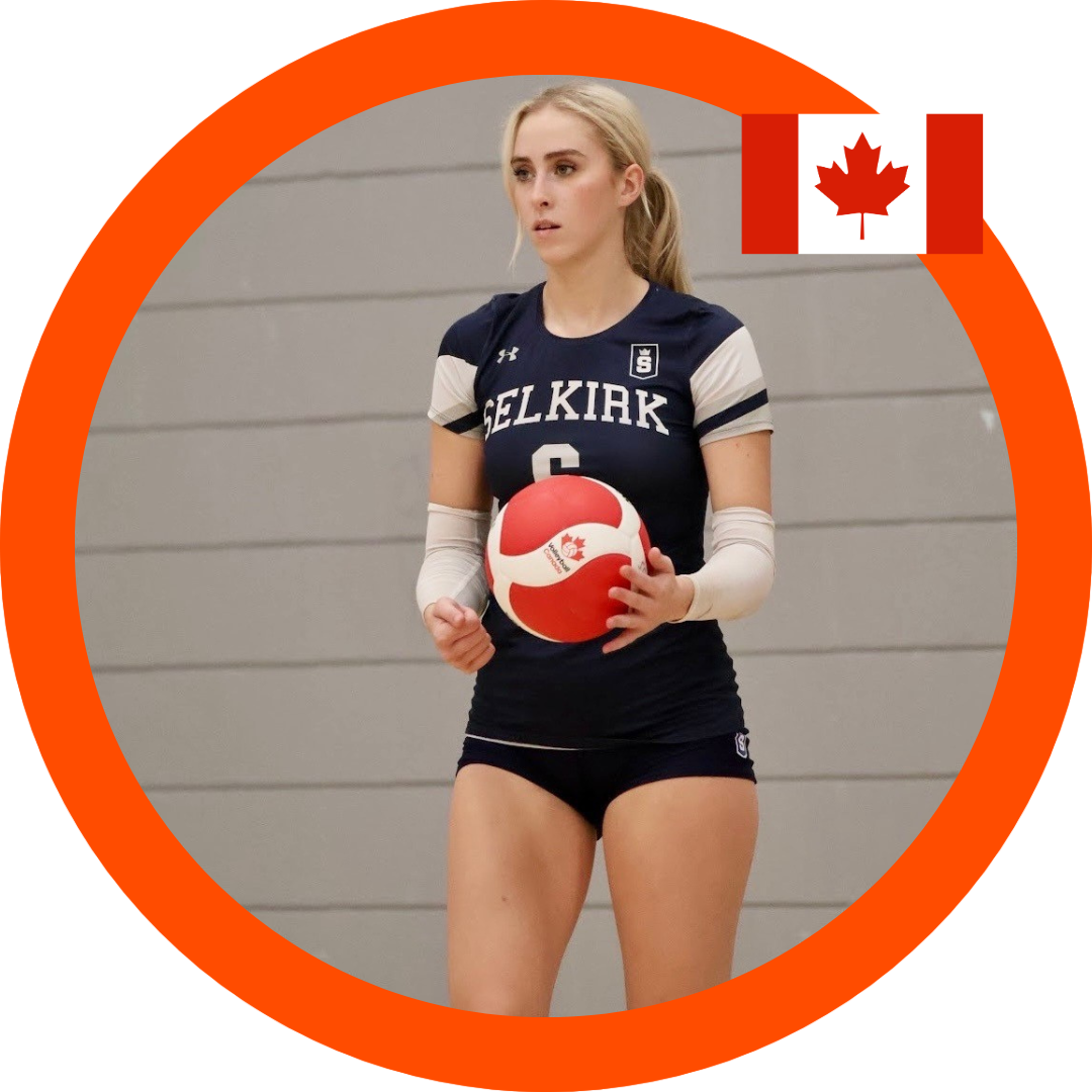 Zoey Purvis Class of 2025 Setter Team Canada National Excellence Program
