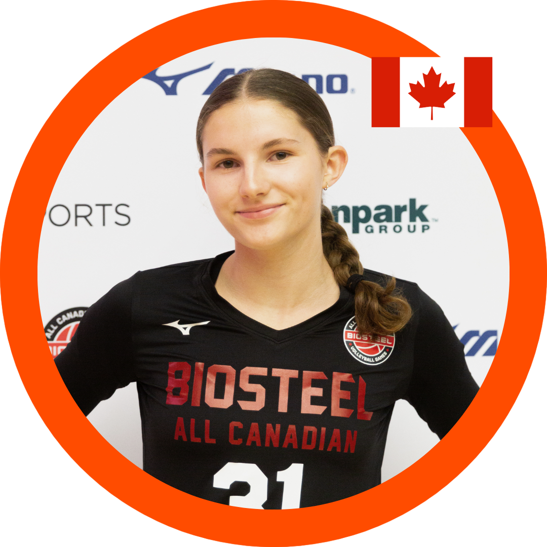 Ellery Williamson Class of 2026 Outside hitter Team Canada