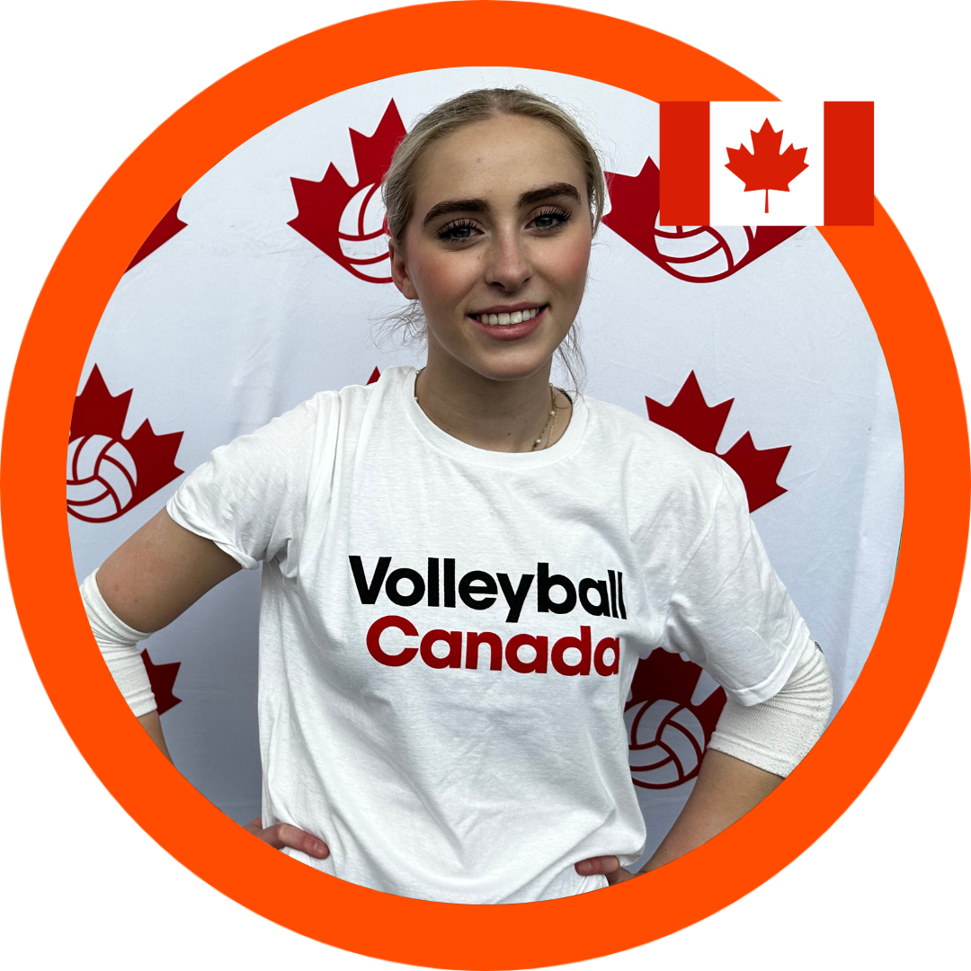 Zoey Purvis Class of 2025 Setter Team Canada
