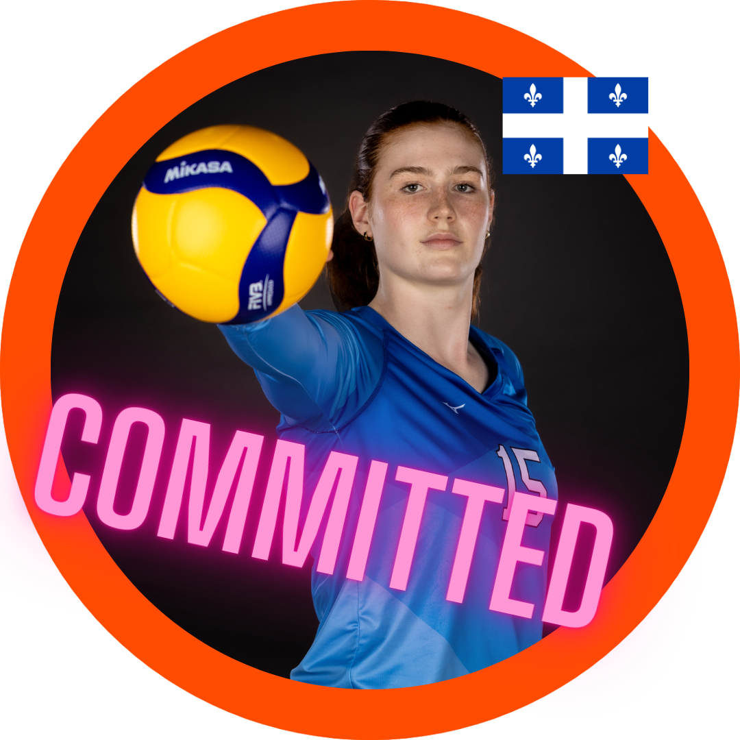 Naomie McWhinney Class of 2025 Middle Blocker Team Quebec Committed