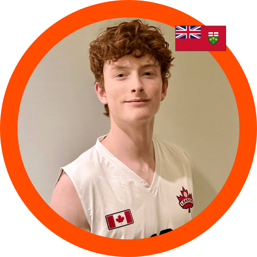 Aengus Adams Class of 2025 Outside Hitter Team Ontario