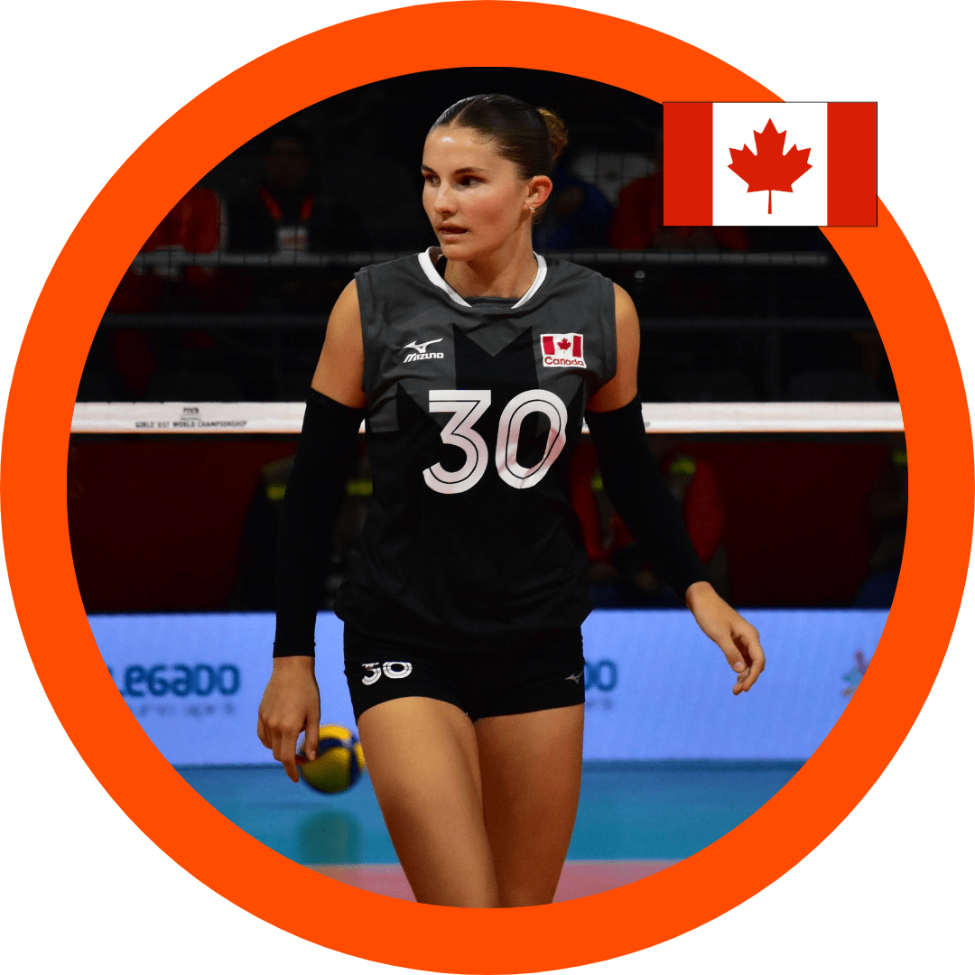 Ellery Williamson Class of 2026 Outside hitter Team Canada