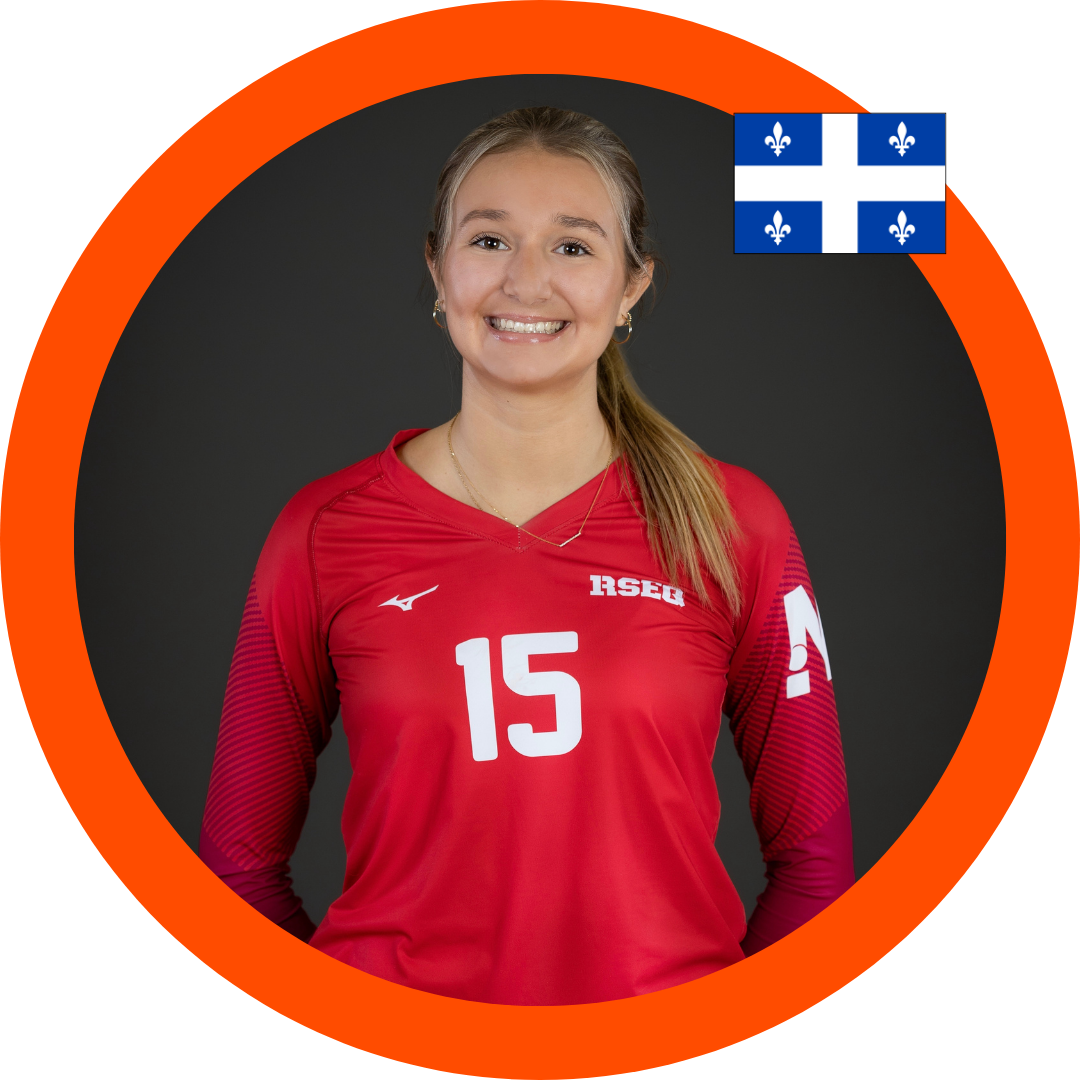 Emmy Fournier Class of 2027 Middle Blocker Team Quebec