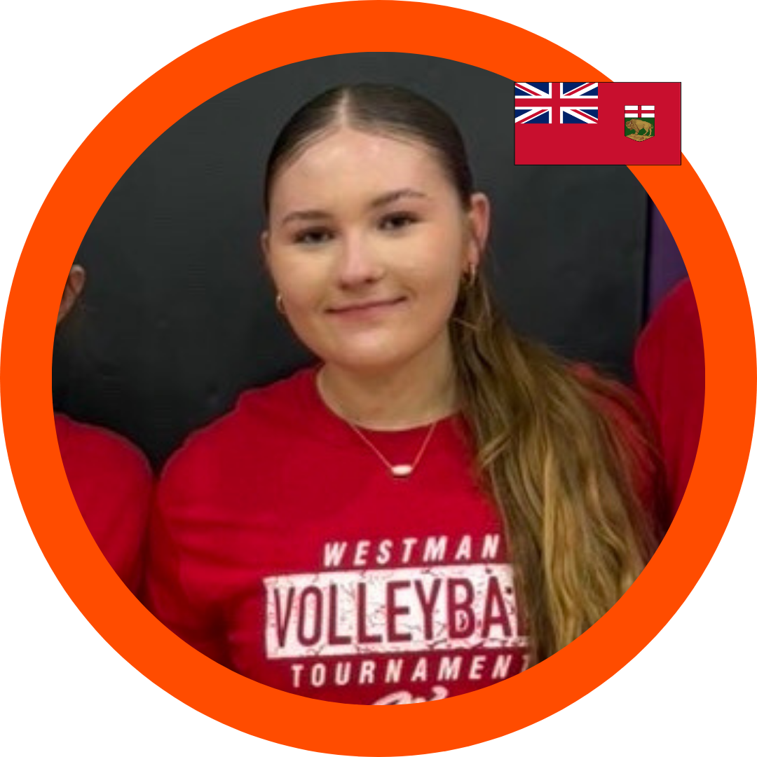 Cate Seremak Class of 2028 Setter Team Manitoba