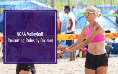 NCAA Volleyball Recruiting Rules by Division