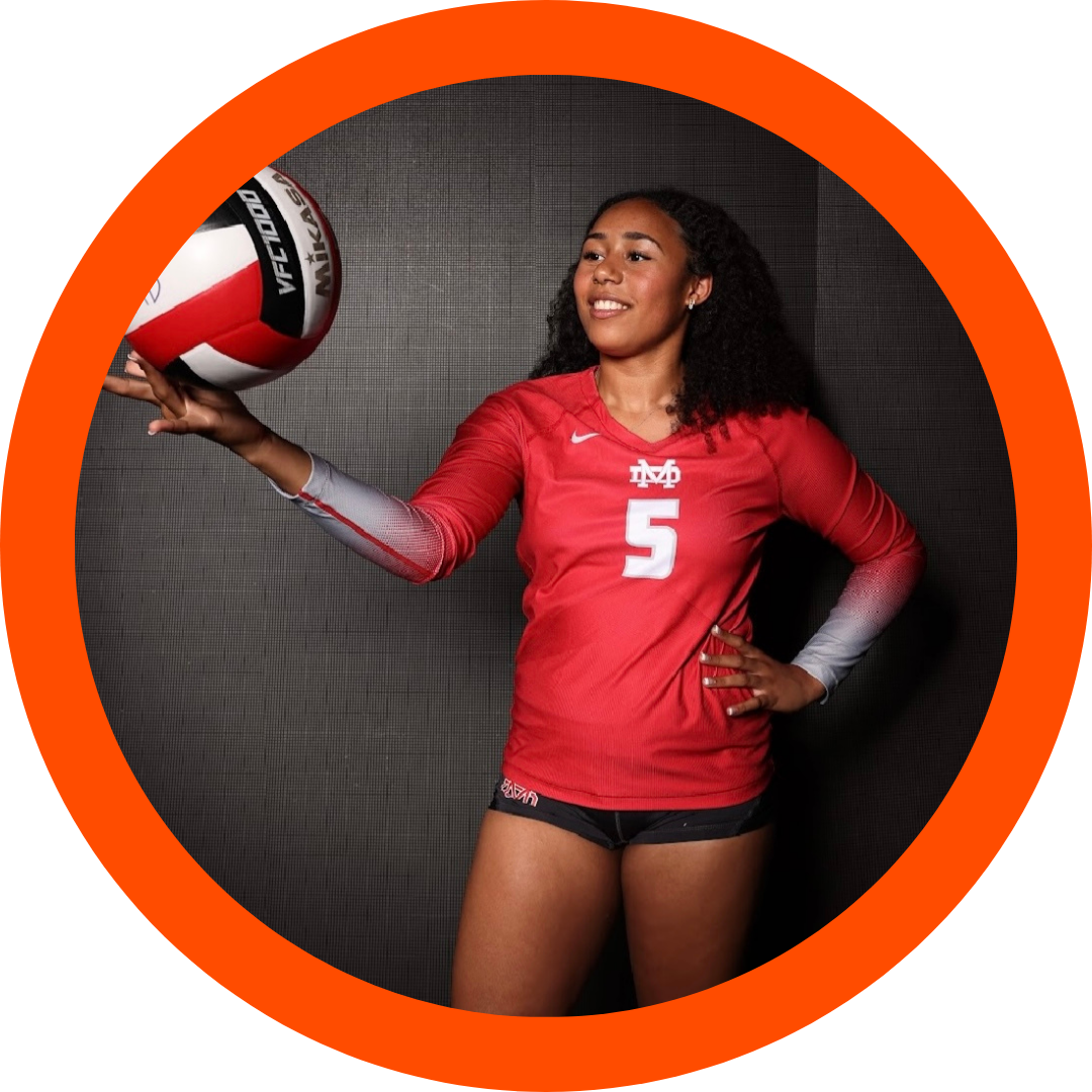 Syriana Messy Class of 2027 Opposite Hitter Middle Blocker