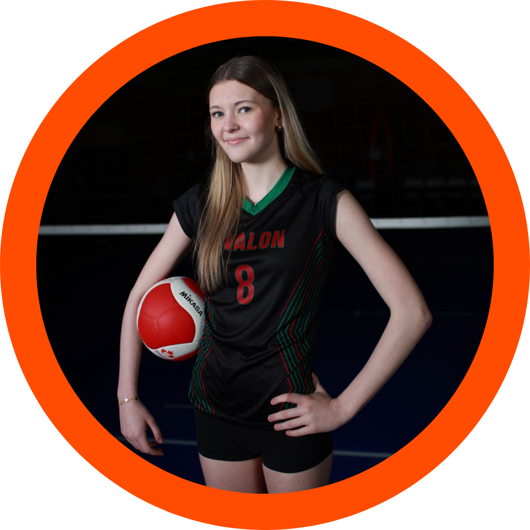 Ellie Roberts Class of 2028 Middle Blocker | Six Pack Recruiting Sports Volleyball Recruiting Canada USPORTS NCAA