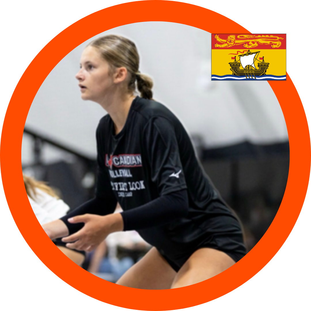 Elliana Clinch Class of 2028 Outside Hitter Team New Brunswick | Six Pack Recruiting Sports Volleyball Recruiting Canada NCAA USPORTS CCAA