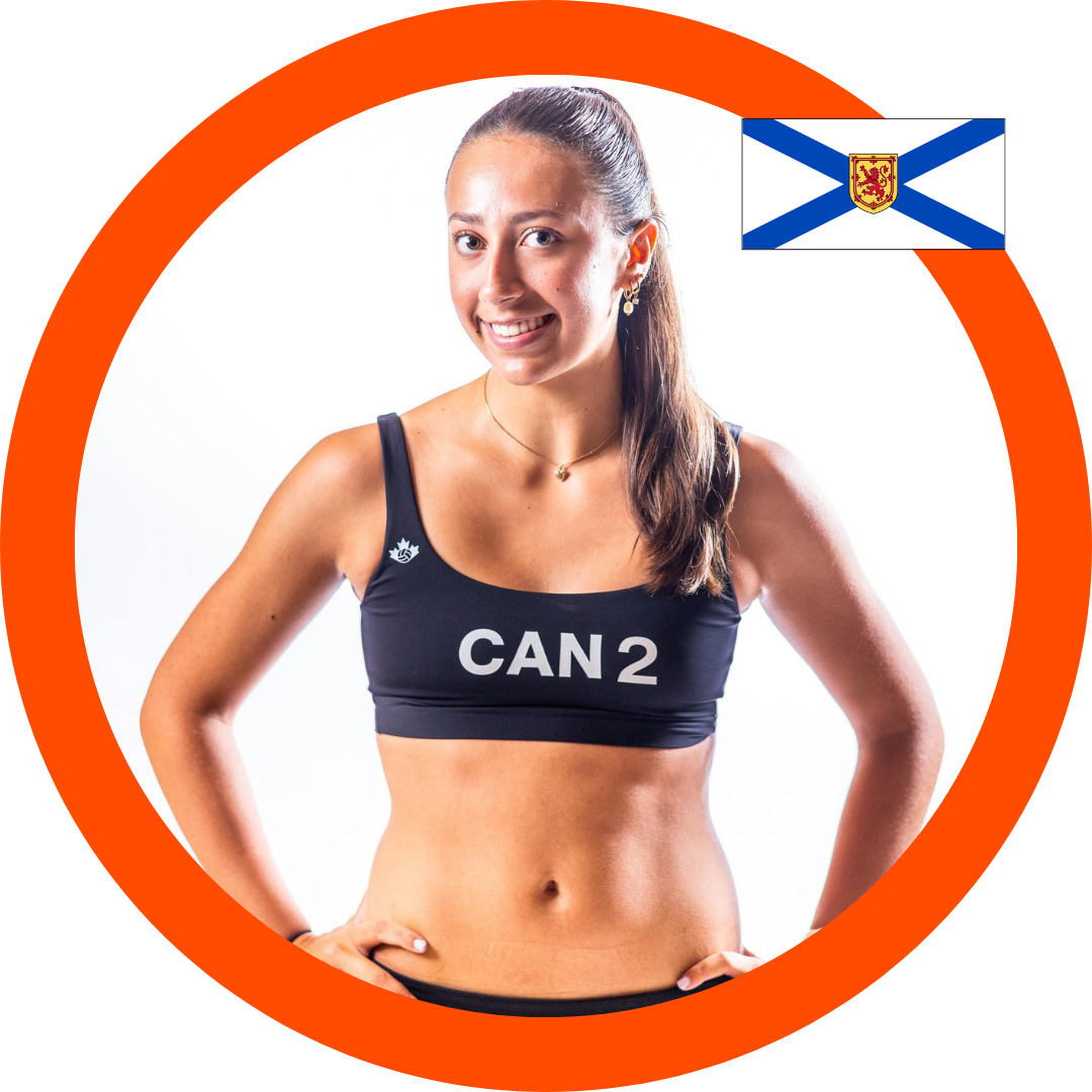 Natalia Casas Class of 2027 outside hitter / defender Team Nova Scotia| Six Pack Recruiting Sports Volleyball Recruiting Canada NCAA USPORTS CCAA