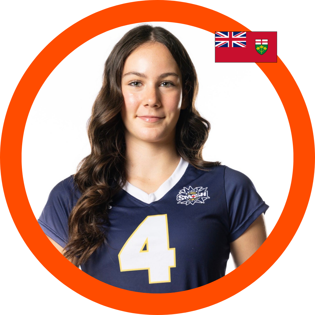 Abbey Fraser Class of 2028 Outside Hitter Team Ontario | Six Pack Recruiting Sports Volleyball Recruiting Canada USPORTS NCAA CCAA