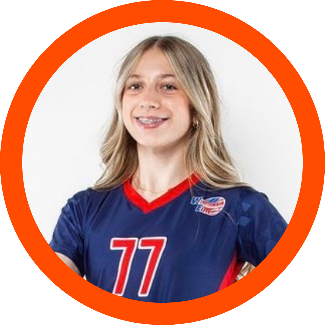 Emma Zorzin Class of 2030 Setter | Six Pack Recruiting Sports Volleyball Recruiting Canada USPORTS NCAA CCAA