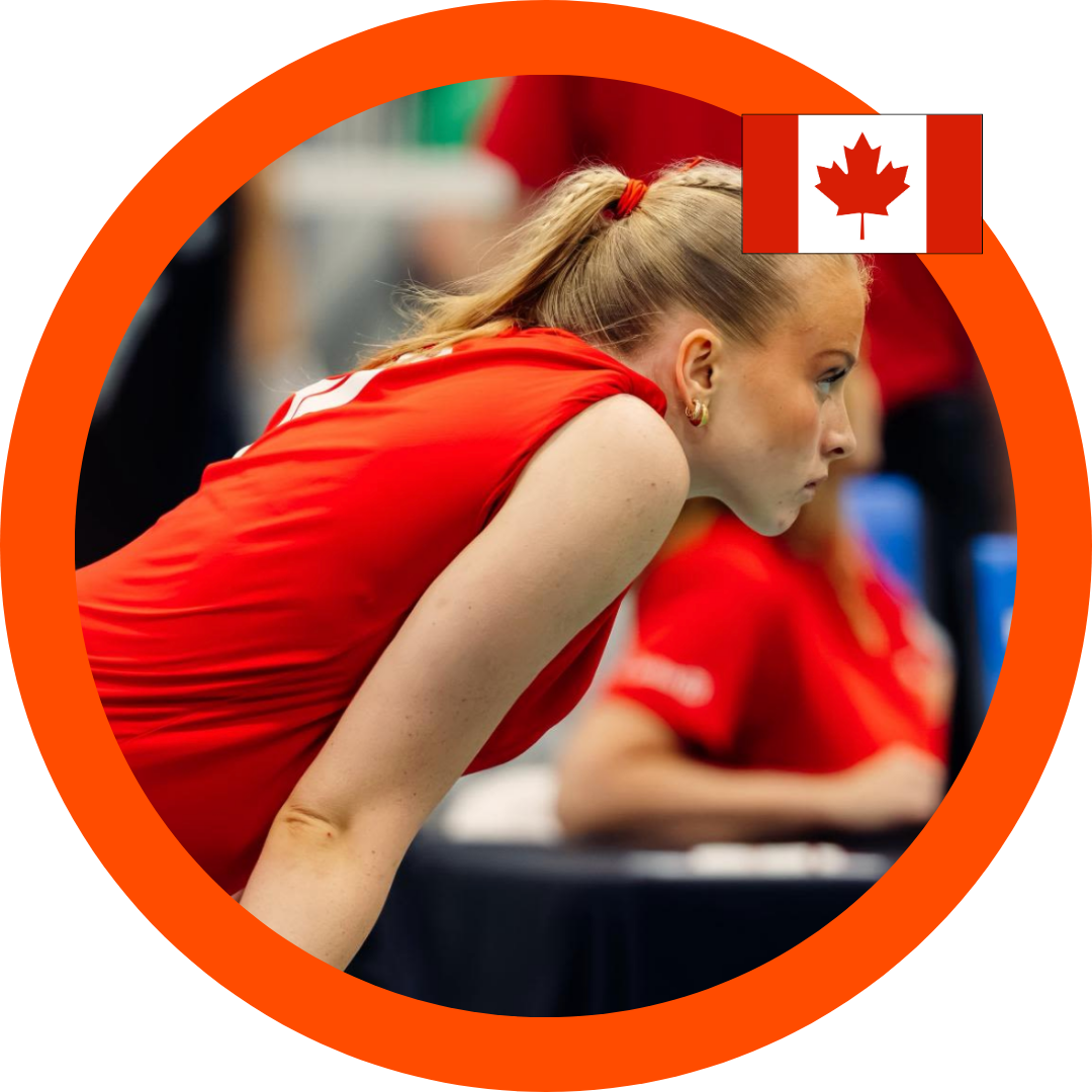 Gwenyth Cox Class of 2029 Middle Blocker Team Canada| Six Pack Recruiting Sports Volleyball Recruiting Canada USPORTS NCAA CCAA