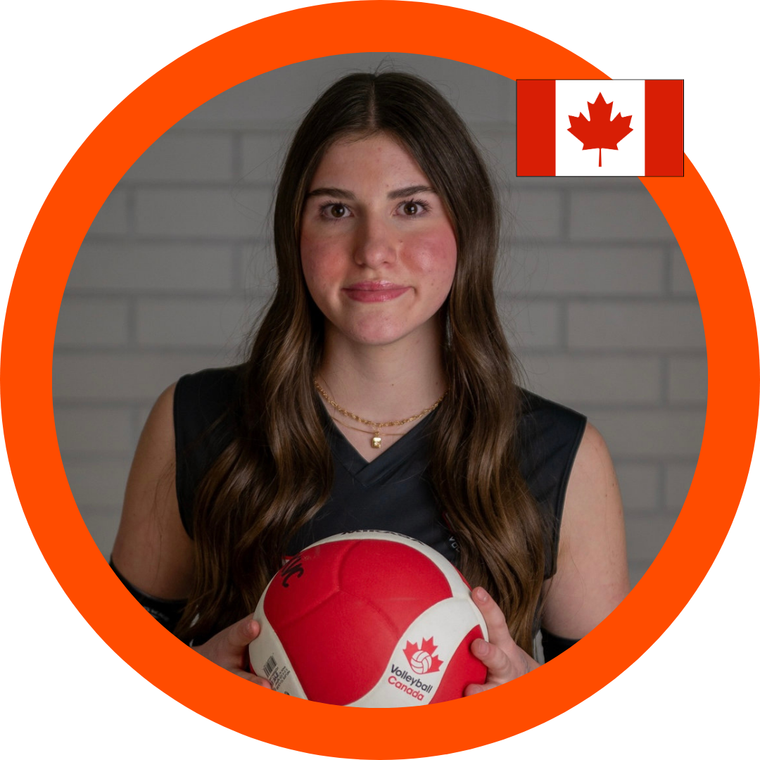 Brooklyn Miller Class of 2028 Middle Blocker Team Canada | Six Pack Recruiting Sports Volleyball Recruiting Canada USPORTS NCAA CCAA