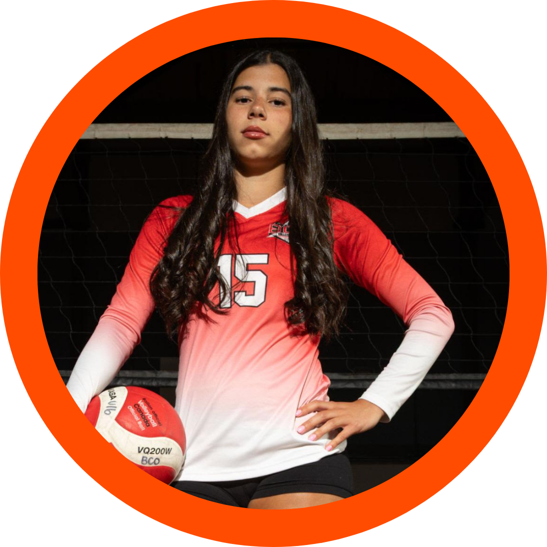 Jordana Fiorvento Class of 2028 Outside Hitter | Six Pack Recruiting Sports Volleyball Recruiting Canada USPORTS NCAA CCAA