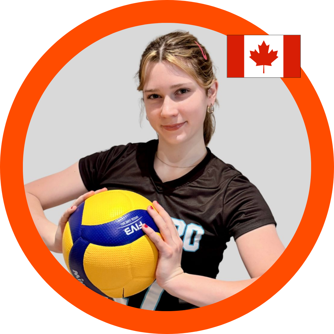 Lily Brassard Class of 2028 Libero Team Canada | Six Pack Recruiting Sports Volleyball Recruiting Canada USPORTS NCAA
