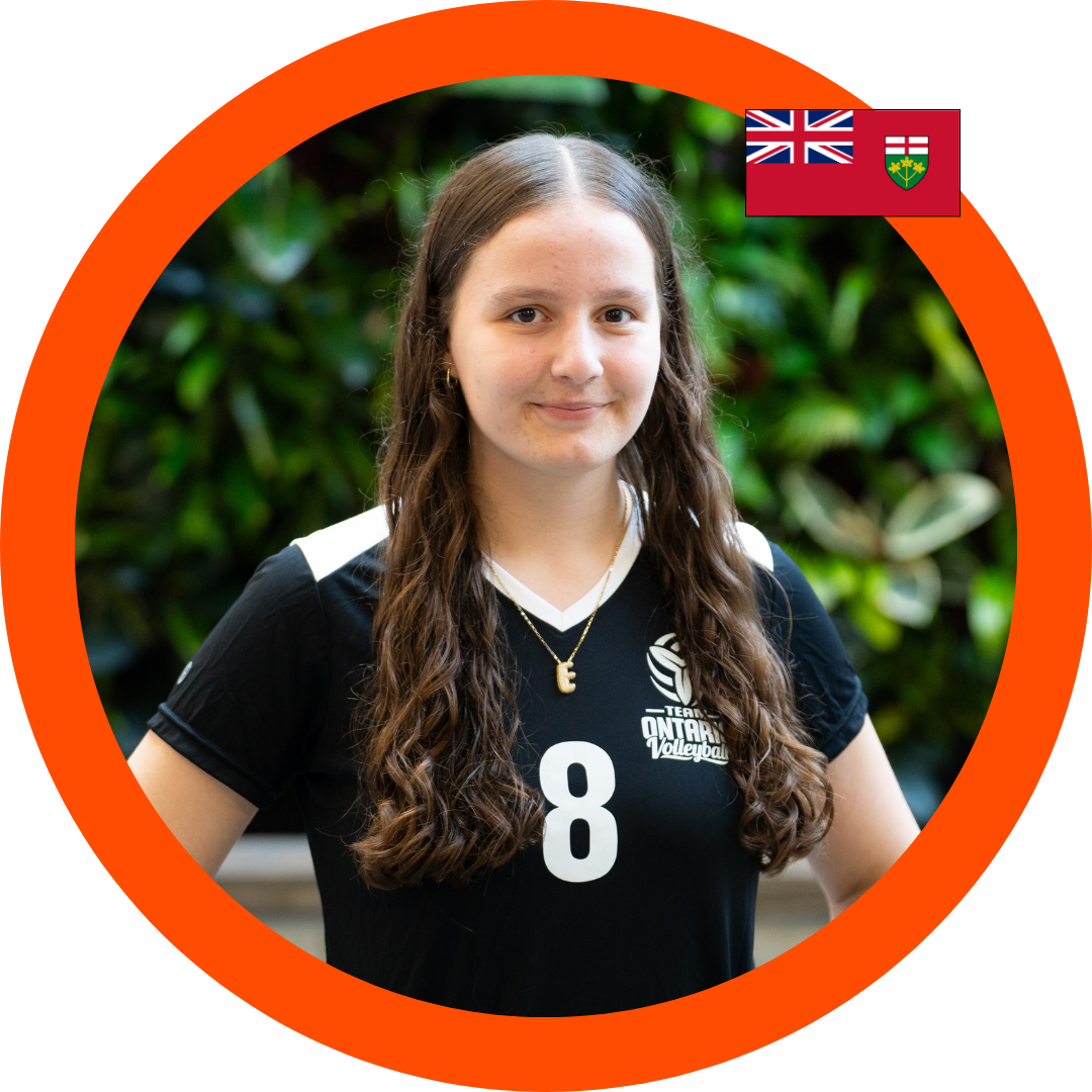 Elena Stankova Class of 2028 Setter Team Ontario | Six Pack Recruiting Sports Volleyball Recruiting Canada USPORTS NCAA